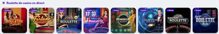 Casumo Casino jeux live